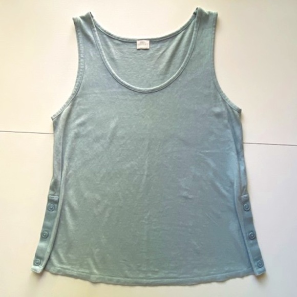 Poetry Tank Hemp and Cotton Light Green Size 6 - Picture 1 of 10